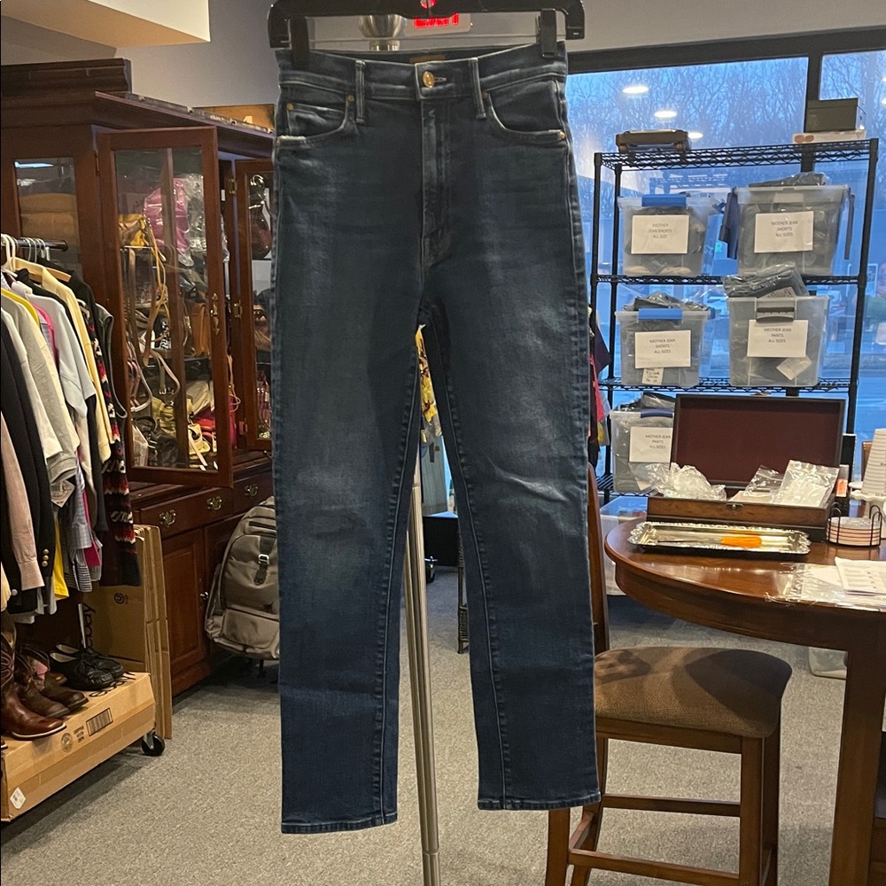 Mother The Swooner Rascal Ankle Jeans Size 24 Until Next Time Wash High Rise